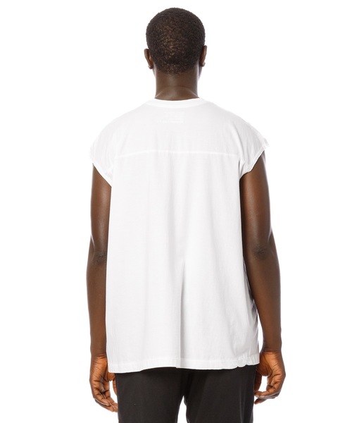 Sandinista(サンディニスタ)の「Overdyed Football Sleeveless Top / 後染めフットボールスリーブレストップ(Tシャツ/カットソー・メンズ・オレンジ系その他/ホワイト/ベージュ系その他/ネイビー・SMALL/MEDIUM/LARGE)」の17枚目の写真
