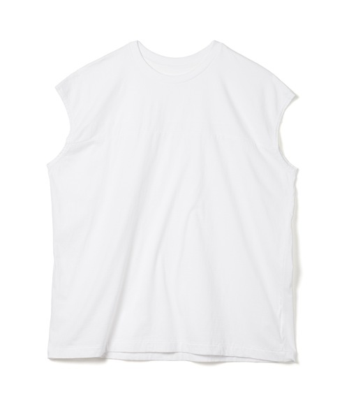 Sandinista(サンディニスタ)の「Overdyed Football Sleeveless Top / 後染めフットボールスリーブレストップ(Tシャツ/カットソー・メンズ・オレンジ系その他/ホワイト/ベージュ系その他/ネイビー・SMALL/MEDIUM/LARGE)」の20枚目の写真
