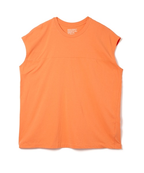 Sandinista(サンディニスタ)の「Overdyed Football Sleeveless Top / 後染めフットボールスリーブレストップ(Tシャツ/カットソー・メンズ・オレンジ系その他/ホワイト/ベージュ系その他/ネイビー・SMALL/MEDIUM/LARGE)」の22枚目の写真