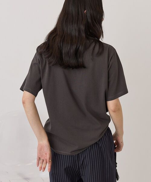 AMERICAN HOLIC（アメリカンホリック）の「SANFRANCISCO ロゴ＆フォトTシャツ（Tシャツ/カットソー・レディース・ホワイト系その他/チャコールグレー/オフホワイト・L/M）」の14枚目の写真