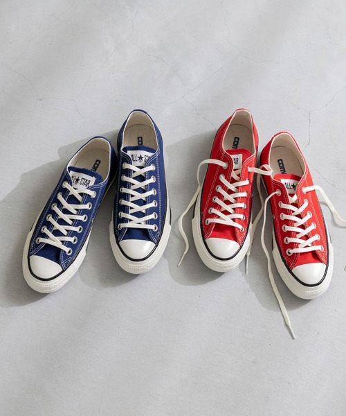 CONVERSE（コンバース）の「CONVERSE コンバース ALL STAR AGED OX オールスター エイジド ローカット スニーカー（スニーカー・レディース・レッド/ネイビー・26.5cm/26.0cm/25.5cm/25.0cm/24.5cm/24.0cm/23.5cm/23.0cm/22.5cm/22.0cm）」の11枚目の写真