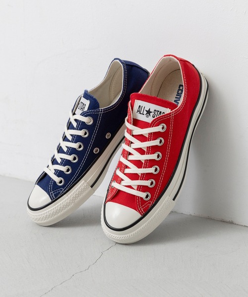 CONVERSE（コンバース）の「CONVERSE コンバース ALL STAR AGED OX オールスター エイジド ローカット スニーカー（スニーカー・レディース・レッド/ネイビー・26.5cm/26.0cm/25.5cm/25.0cm/24.5cm/24.0cm/23.5cm/23.0cm/22.5cm/22.0cm）」の16枚目の写真