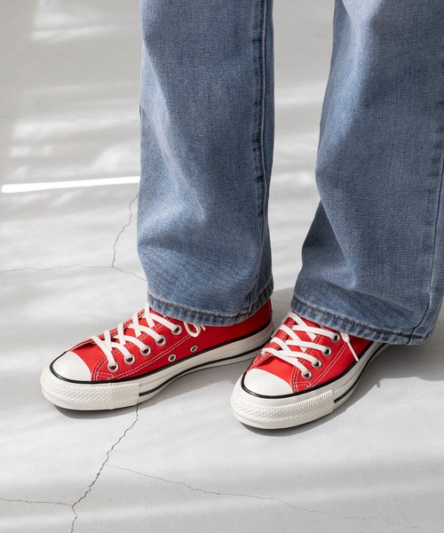 CONVERSE（コンバース）の「CONVERSE コンバース ALL STAR AGED OX オールスター エイジド ローカット スニーカー（スニーカー・レディース・レッド/ネイビー・26.5cm/26.0cm/25.5cm/25.0cm/24.5cm/24.0cm/23.5cm/23.0cm/22.5cm/22.0cm）」の4枚目の写真
