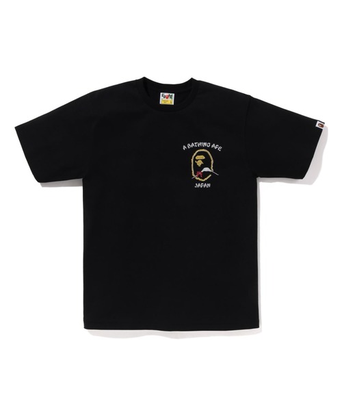 A BATHING APE(アベイシングエイプ)の「JAPAN SOUVENIR TEE #1(Tシャツ/カットソー・メンズ・ブラック/ホワイト・LARGE/XX-LARGE/SMALL/MEDIUM/X-LARGE)」の2枚目の写真