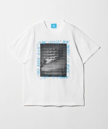 MAP OF SKY（マップオブスカイ）の「＜MAP OF SKY＞burning flower プリント Tシャツ（Tシャツ/カットソー）」