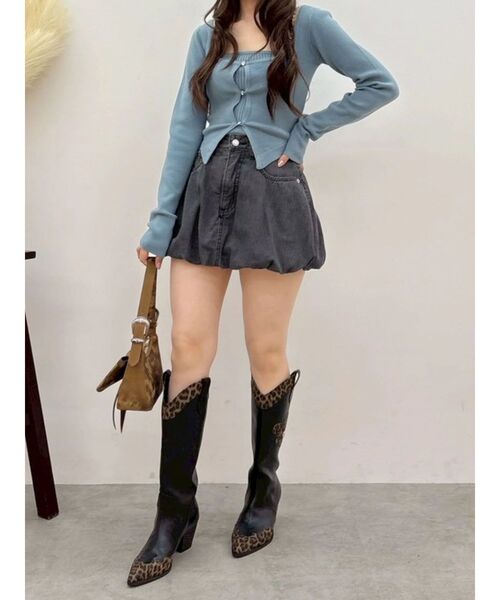 EVRIS（エヴリス）の「RIBBONハンドBAG（ハンドバッグ・レディース・ブラック/ブラウン/グリーン・FREE）」の16枚目の写真