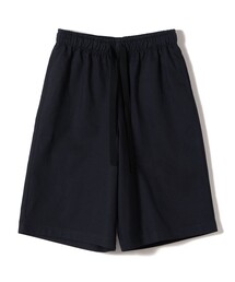 SHIPS Primary Navy Label:〈手洗い可能〉コットン キュロット ショーツ