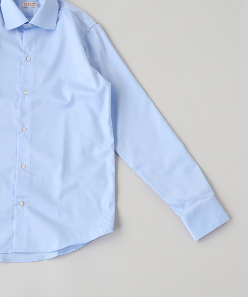 EDIFICE(エディフィス)の「fursac (フルサック) Wide Collar Shirt(シャツ/ブラウス・メンズ・ブルー系その他・38/39/40/41/42)」の4枚目の写真