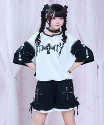 BrattYジップTシャツ