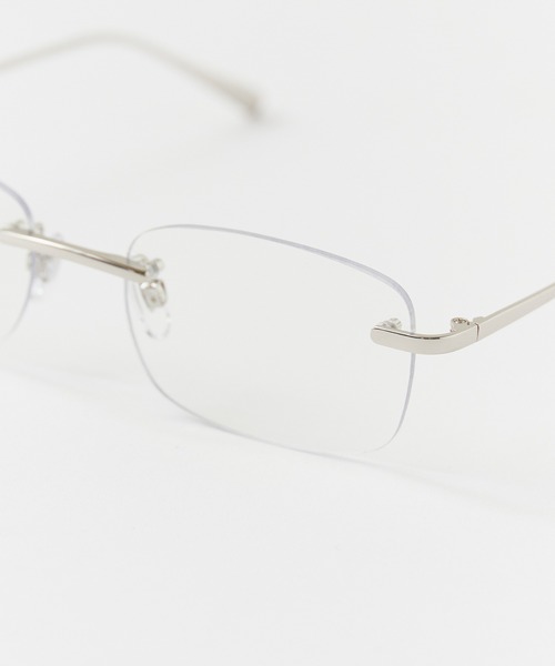 NOEYEDIA(ノーアイディア)の「no eyedia/ノーアイディア NE-473 スクエア型 リムレスメガネ レディース 2026年 夏 夏服(サングラス・レディース・クリアブラック/クリアブラウン/シルバー/ゴールド・FREE)」の10枚目の写真