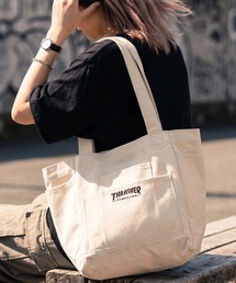 THRASHER | 【THRASHER/スラッシャー】キャンバス アウトポケット トートバッグ(トートバッグ)