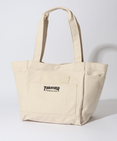 THRASHER（スラッシャー）の「【THRASHER/スラッシャー】キャンバス アウトポケット トートバッグ（トートバッグ・メンズ・アイボリー系2/アイボリー系1・FREE）」の22枚目の写真