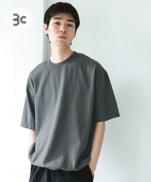 URBAN RESEARCH DOORS(アーバンリサーチドアーズ)の「Grow Organic スウェットTシャツ(Tシャツ/カットソー・メンズ・オレンジ/グリーン/ライトピンク/ブラウン系その他/ブルー/グレー・MEDIUM/LARGE)」の2枚目の写真