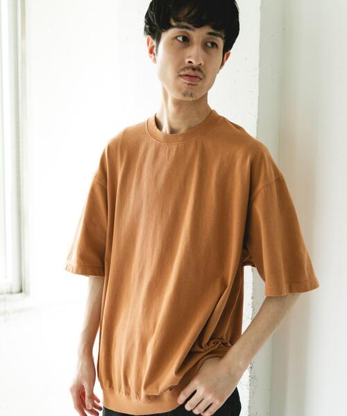URBAN RESEARCH DOORS(アーバンリサーチドアーズ)の「Grow Organic スウェットTシャツ(Tシャツ/カットソー・メンズ・オレンジ/グリーン/ライトピンク/ブラウン系その他/ブルー/グレー・MEDIUM/LARGE)」の6枚目の写真