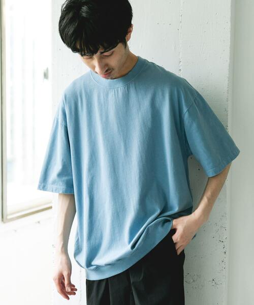 URBAN RESEARCH DOORS(アーバンリサーチドアーズ)の「Grow Organic スウェットTシャツ(Tシャツ/カットソー・メンズ・オレンジ/グリーン/ライトピンク/ブラウン系その他/ブルー/グレー・MEDIUM/LARGE)」の4枚目の写真
