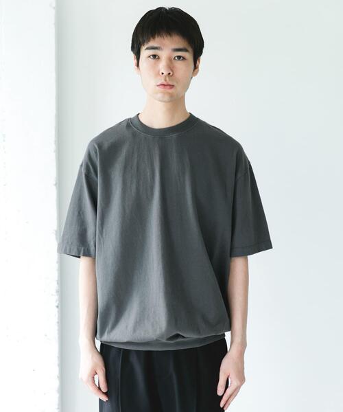 URBAN RESEARCH DOORS(アーバンリサーチドアーズ)の「Grow Organic スウェットTシャツ(Tシャツ/カットソー・メンズ・オレンジ/グリーン/ライトピンク/ブラウン系その他/ブルー/グレー・MEDIUM/LARGE)」の10枚目の写真