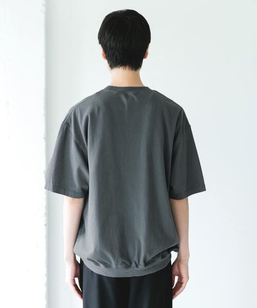 URBAN RESEARCH DOORS(アーバンリサーチドアーズ)の「Grow Organic スウェットTシャツ(Tシャツ/カットソー・メンズ・オレンジ/グリーン/ライトピンク/ブラウン系その他/ブルー/グレー・MEDIUM/LARGE)」の12枚目の写真