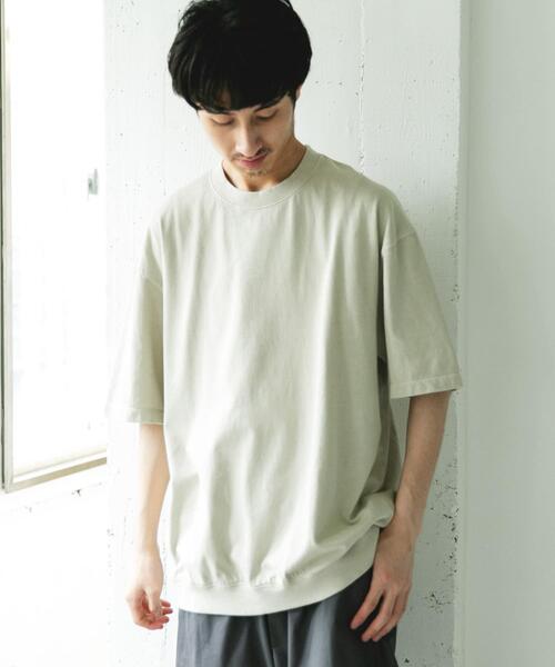 URBAN RESEARCH DOORS(アーバンリサーチドアーズ)の「Grow Organic スウェットTシャツ(Tシャツ/カットソー・メンズ・オレンジ/グリーン/ライトピンク/ブラウン系その他/ブルー/グレー・MEDIUM/LARGE)」の15枚目の写真