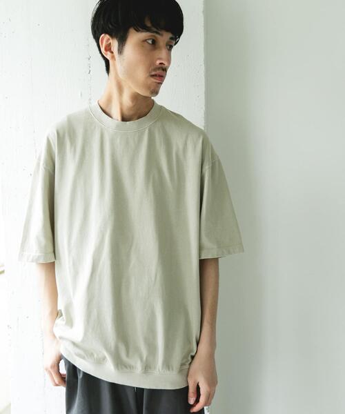 URBAN RESEARCH DOORS(アーバンリサーチドアーズ)の「Grow Organic スウェットTシャツ(Tシャツ/カットソー・メンズ・オレンジ/グリーン/ライトピンク/ブラウン系その他/ブルー/グレー・MEDIUM/LARGE)」の17枚目の写真