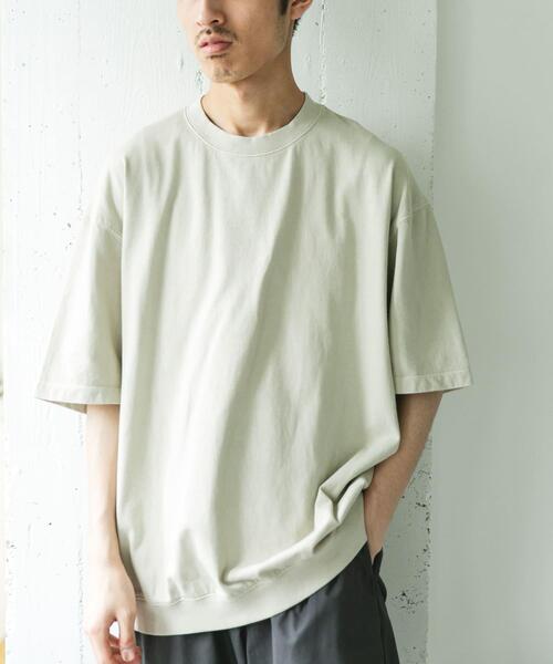 URBAN RESEARCH DOORS(アーバンリサーチドアーズ)の「Grow Organic スウェットTシャツ(Tシャツ/カットソー・メンズ・オレンジ/グリーン/ライトピンク/ブラウン系その他/ブルー/グレー・MEDIUM/LARGE)」の18枚目の写真