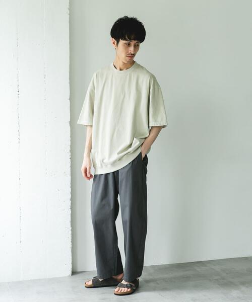 URBAN RESEARCH DOORS(アーバンリサーチドアーズ)の「Grow Organic スウェットTシャツ(Tシャツ/カットソー・メンズ・オレンジ/グリーン/ライトピンク/ブラウン系その他/ブルー/グレー・MEDIUM/LARGE)」の20枚目の写真