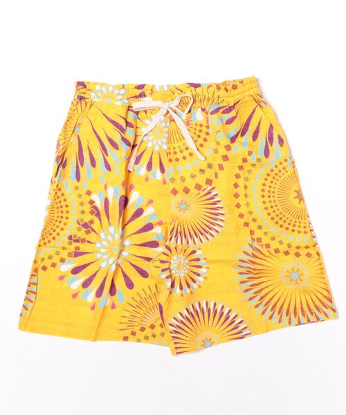 チャイハネ（チャイハネ）の「【チャイハネ】メキシカンハナビナMEN'Sハーフパンツ（その他パンツ・メンズ・グリーン/ホワイト/オレンジ・FREE）」の3枚目の写真