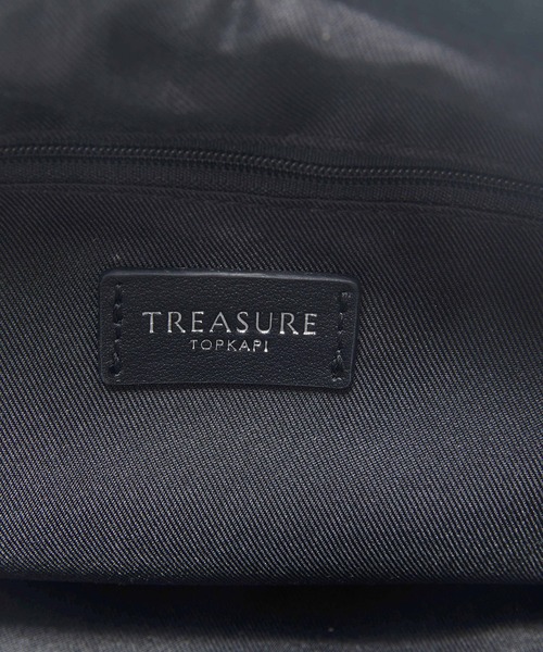 TREASURE TOPKAPI(トレジャートプカピ)の「【TREASURE TOPKAPI】Lien リヤン タックシルエット 2WAY ミニ トートバッグ / 軽量(トートバッグ・レディース・ブラック/ベージュ/カーキ・FREE)」の14枚目の写真