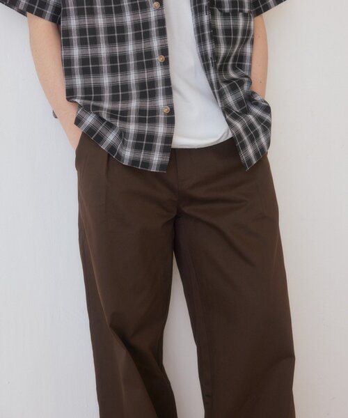 Kastane（カスタネ）の「【一部店舗限定/ユニセックス】BM Wチノパンツ（チノパンツ・メンズ・ブラウン/オフホワイト・FREE）」の20枚目の写真
