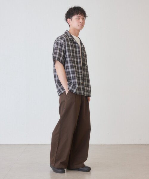 Kastane（カスタネ）の「【一部店舗限定/ユニセックス】BM Wチノパンツ（チノパンツ・メンズ・ブラウン/オフホワイト・FREE）」の22枚目の写真
