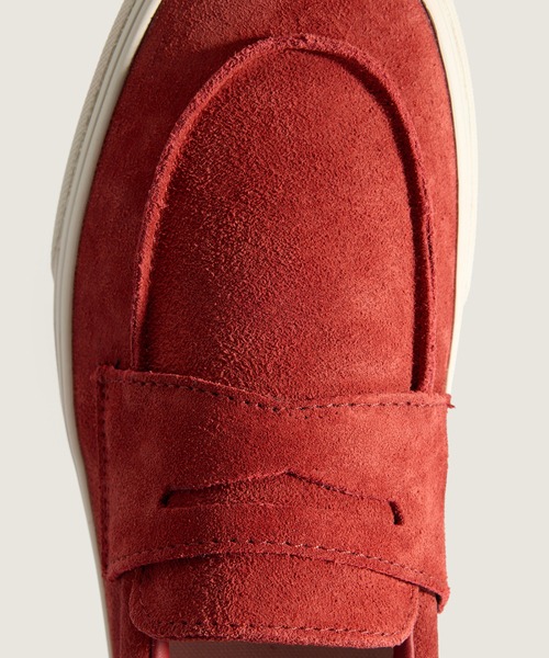 VANS(バンズ)の「ローファー 53 / Loafer 53 VINTAGE SUEDE RED/MA VN001159CIS1(ローファー・メンズ・エンジ・4.5/4/9.5/9/8.5/8/7.5/7/6.5/6/5.5/5/13/12/11/10.5/10)」の6枚目の写真