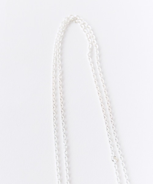 SunKu(サンク)の「SunKu/サンク WISHBONE NECKLACE ウィッシュボーン ネックレス シルバー シンプル メンズ レディース 2026年 夏 夏服(ネックレス・メンズ・シルバー・FREE)」の9枚目の写真