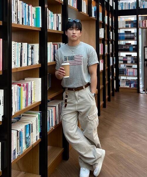 KANEITEI(カネイテイ)の「US FLAG SHORT SLEEVES (GRAY)(Tシャツ/カットソー・レディース・アッシュグレー・MEDIUM/LARGE/X-LARGE)」の16枚目の写真