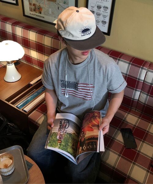 KANEITEI(カネイテイ)の「US FLAG SHORT SLEEVES (GRAY)(Tシャツ/カットソー・レディース・アッシュグレー・MEDIUM/LARGE/X-LARGE)」の17枚目の写真