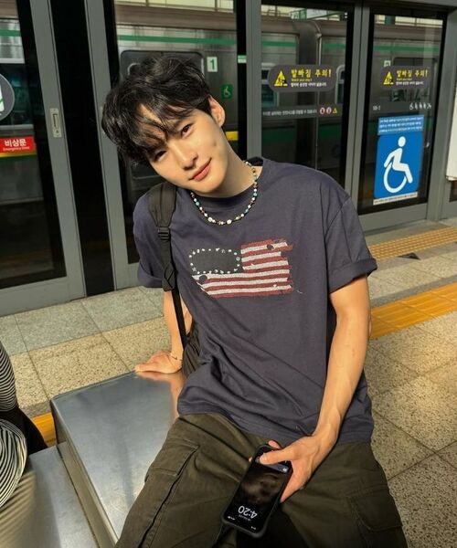 KANEITEI(カネイテイ)の「US FLAG SHORT SLEEVES (GRAY)(Tシャツ/カットソー・レディース・アッシュグレー・MEDIUM/LARGE/X-LARGE)」の21枚目の写真