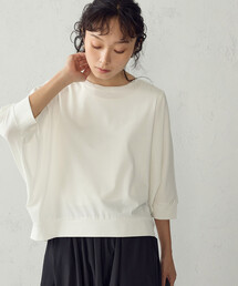 COMME CA ISM（コムサイズム）の「【接触冷感】ドルマンスリーブ Tシャツ（Tシャツ/カットソー）」