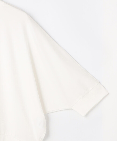 COMME CA ISM（コムサイズム）の「【接触冷感】ドルマンスリーブ Tシャツ（Tシャツ/カットソー・レディース・ホワイト/ブラック・LARGE/MEDIUM）」の13枚目の写真