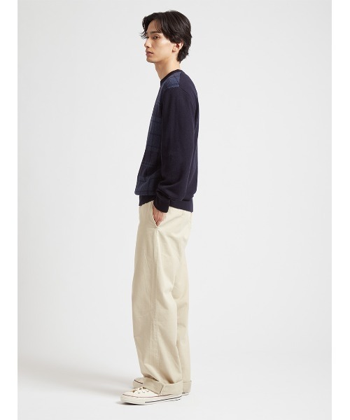 Barbour（バブアー）の「ミネラル タータン ニット（アジアフィット）（ニット/セーター・メンズ・ブラウン/ネイビー/レッド/グリーン・SMALL/MEDIUM/LARGE/X-LARGE）」の21枚目の写真