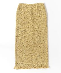 FIGURE（フィギュア）の「MIX MESH GATHER SKIRT 10109-6143（スカート）」