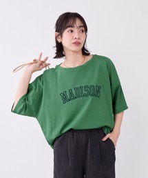 MICA&DEAL | "MADISON"ロゴプリントハーフスリーブTシャツ(Tシャツ/カットソー)