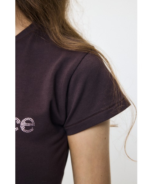 MOUSSY(マウジー)の「LOWKEY NICE BLING Tシャツ(Tシャツ/カットソー・レディース・ブラウン/ホワイト/ライトイエロー/ライトブラック・FREE)」の7枚目の写真