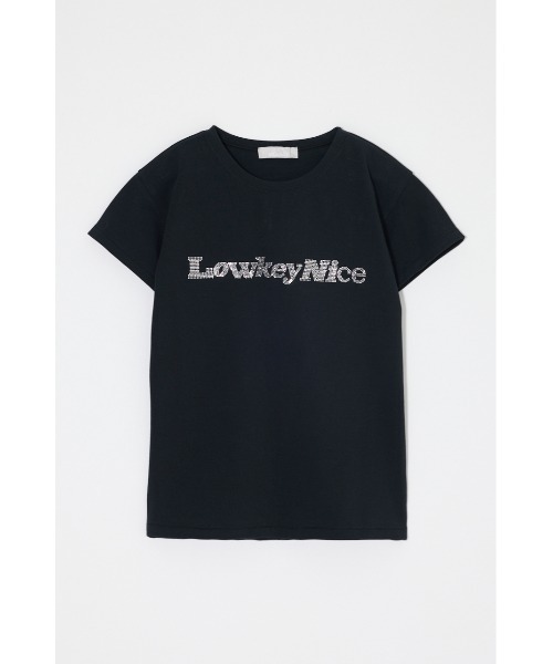 MOUSSY(マウジー)の「LOWKEY NICE BLING Tシャツ(Tシャツ/カットソー・レディース・ブラウン/ホワイト/ライトイエロー/ライトブラック・FREE)」の11枚目の写真