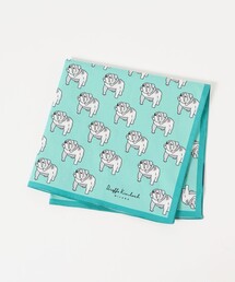 Kinloch（キンロック）の「(【別注】＜Dieffe Kinloch＞Bulldog ao/ハンカチ（バンダナ/スカーフ）」