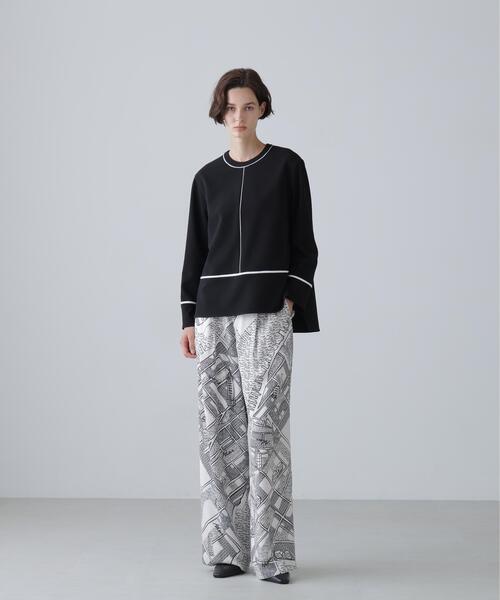 ADORE(アドーア)の「◆シティアトラスプリントパンツ(その他パンツ・レディース・ホワイト系その他・38/36)」の2枚目の写真