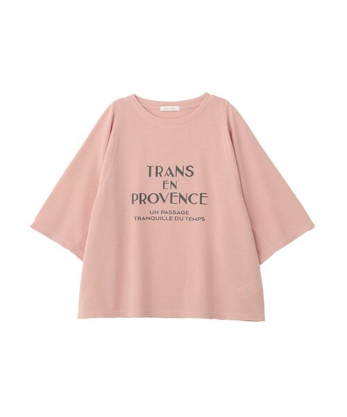 Green Parks(グリーンパークス)の「【吸水速乾・ 接触冷感】シアーダンボールロゴプルオーバー(Tシャツ/カットソー・レディース・ピンク/チャコールグレー/ブラウン/ホワイト系その他2・FREE)」の10枚目の写真