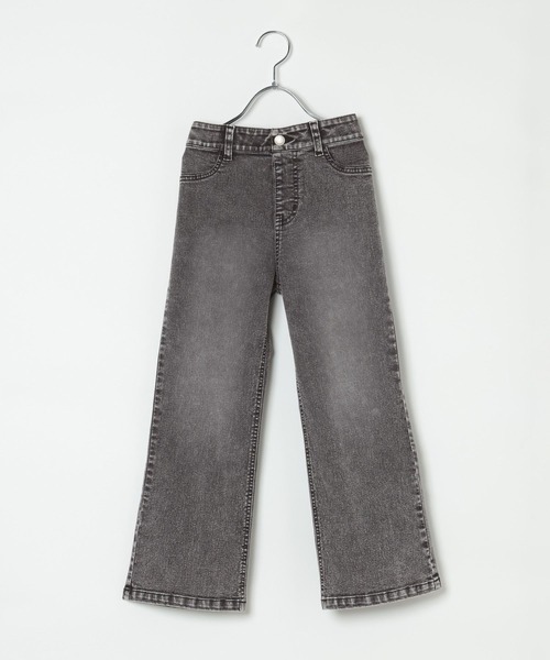 GLOBAL WORK(グローバルワーク)の「GOODデニムフレアパンツ/1051632(デニムパンツ・キッズ・ブラック/ブルー・130cm/140cm/150cm/160cm)」の12枚目の写真