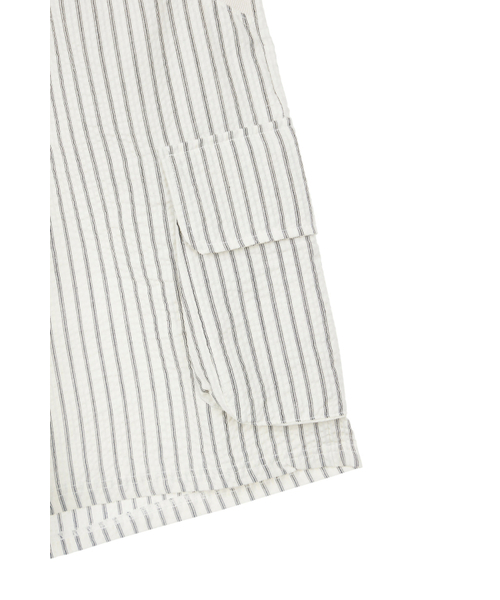 DEINET（ダイニット）の「DEINET STRIPE BERMUDA SWEAT PANTS IN IVORY（その他パンツ・レディース・その他・FREE）」の6枚目の写真