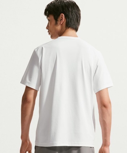 NIKE（ナイキ）の「ナイキ NIKE ナイキ DF UV HYVERSE S/S トップ（Tシャツ/カットソー・メンズ・ホワイト/ブラック・M/L/LL/S/3L）」の8枚目の写真