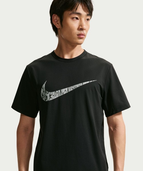 NIKE（ナイキ）の「ナイキ NIKE ナイキ DF UV HYVERSE S/S トップ（Tシャツ/カットソー・メンズ・ホワイト/ブラック・M/L/LL/S/3L）」の4枚目の写真