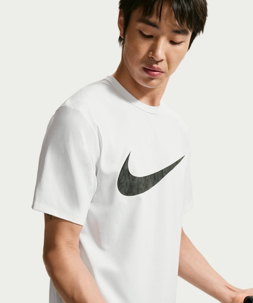 NIKE（ナイキ）の「ナイキ NIKE ナイキ DF UV HYVERSE S/S トップ（Tシャツ/カットソー・メンズ・ホワイト/ブラック・M/L/LL/S/3L）」の10枚目の写真