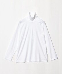 <GOOD PEOPLE GOOD STITCHING GOOD PRODUCT>タートルネック ロングスリーブ Tシャツ